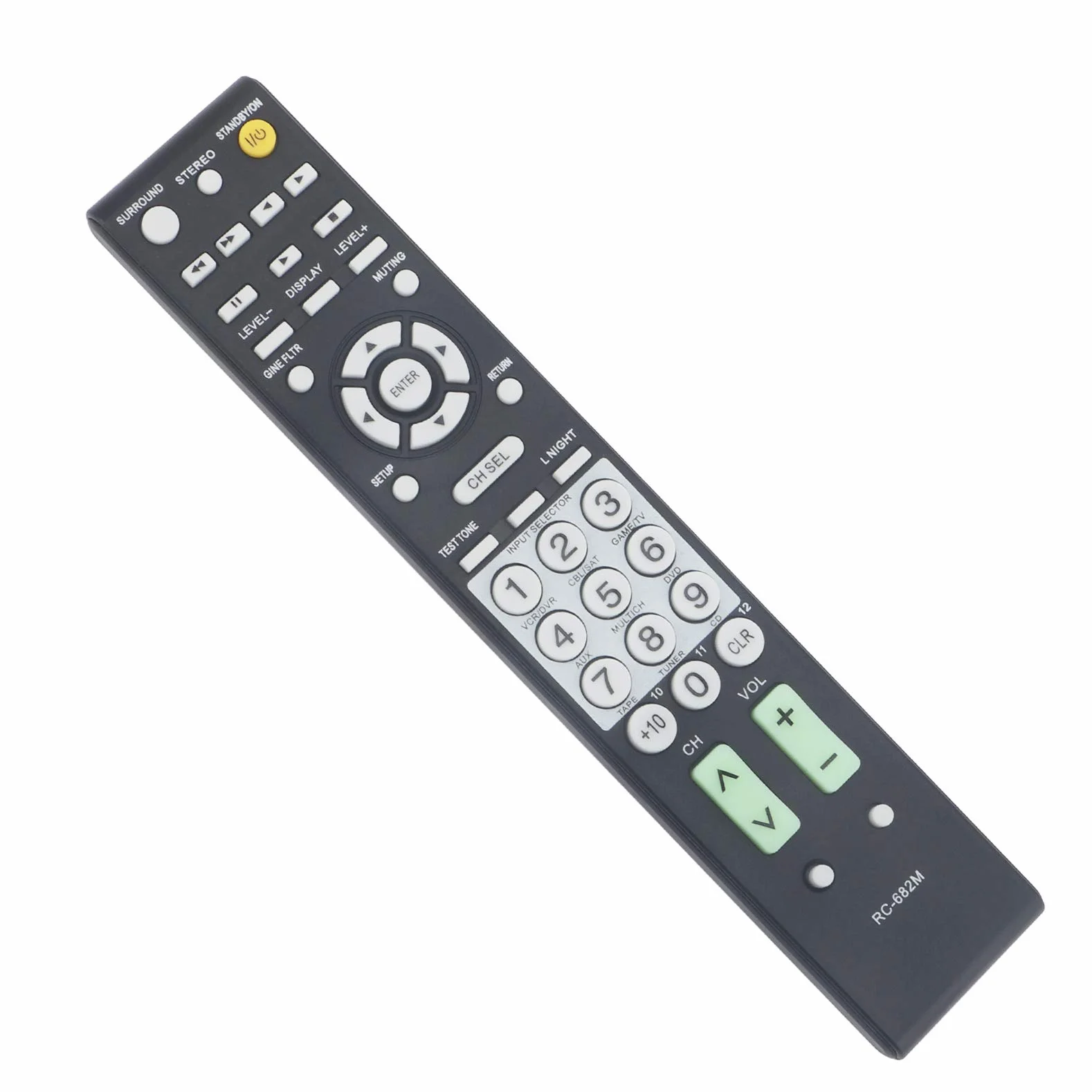 VINABTY RC-682M pilot zastępczy do ONKYO AV XSR504 TXSR50 SR605B SR605S HTS680 HTS780 HTS787C HTS790 HTR330 HTR340 HTR550 HTR550S HTR57 HTR940 HTR940. RC-681M RC-606S RC-607M SR603 SR502 SR504