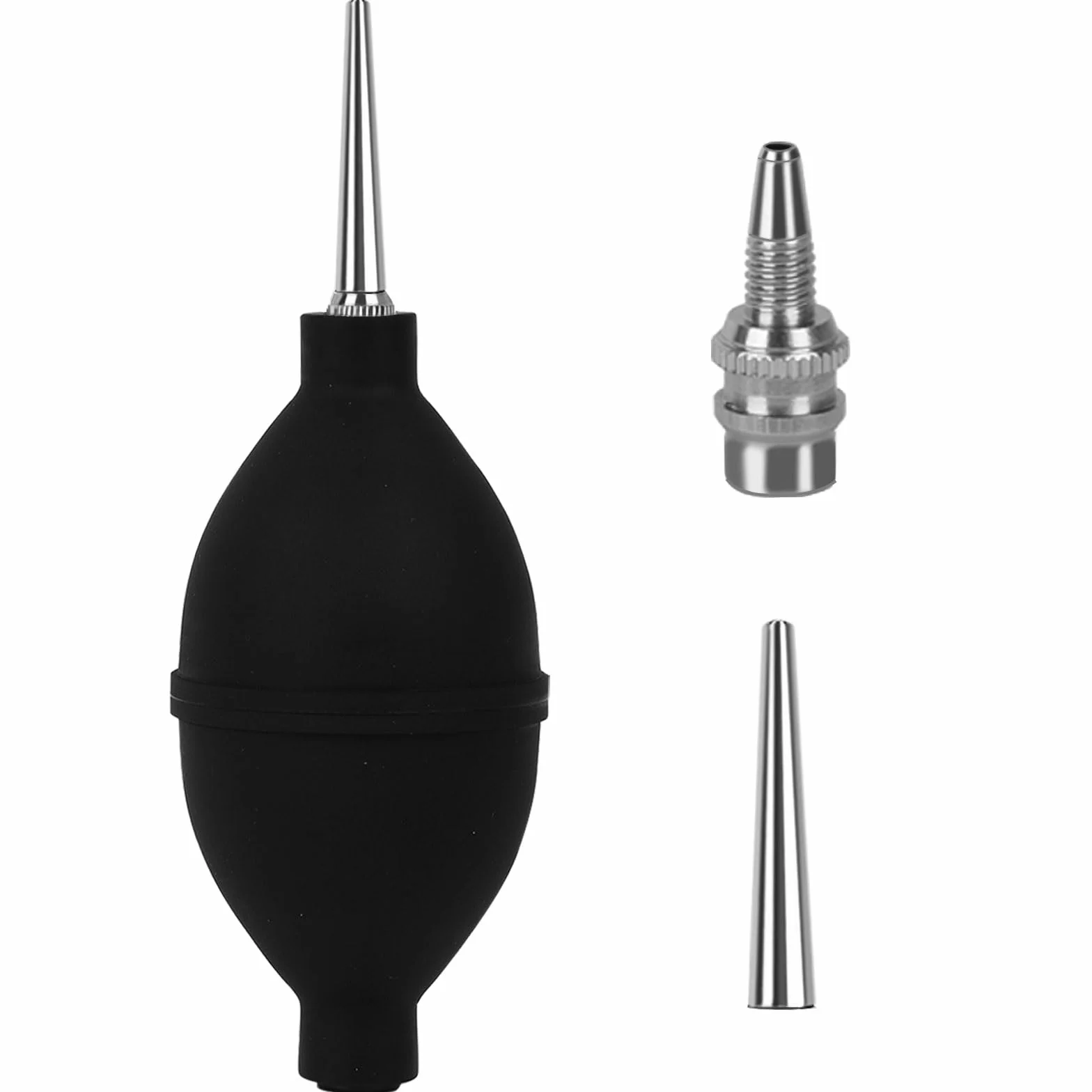 1 sztuka – Air Mover dmuchawa powietrza z miękkiej gumy – młynek do kawy – dmuchawa w proszku do kawy – pneumatyczne filtry do czyszczenia narzędzia do dmuchawy (czarny)