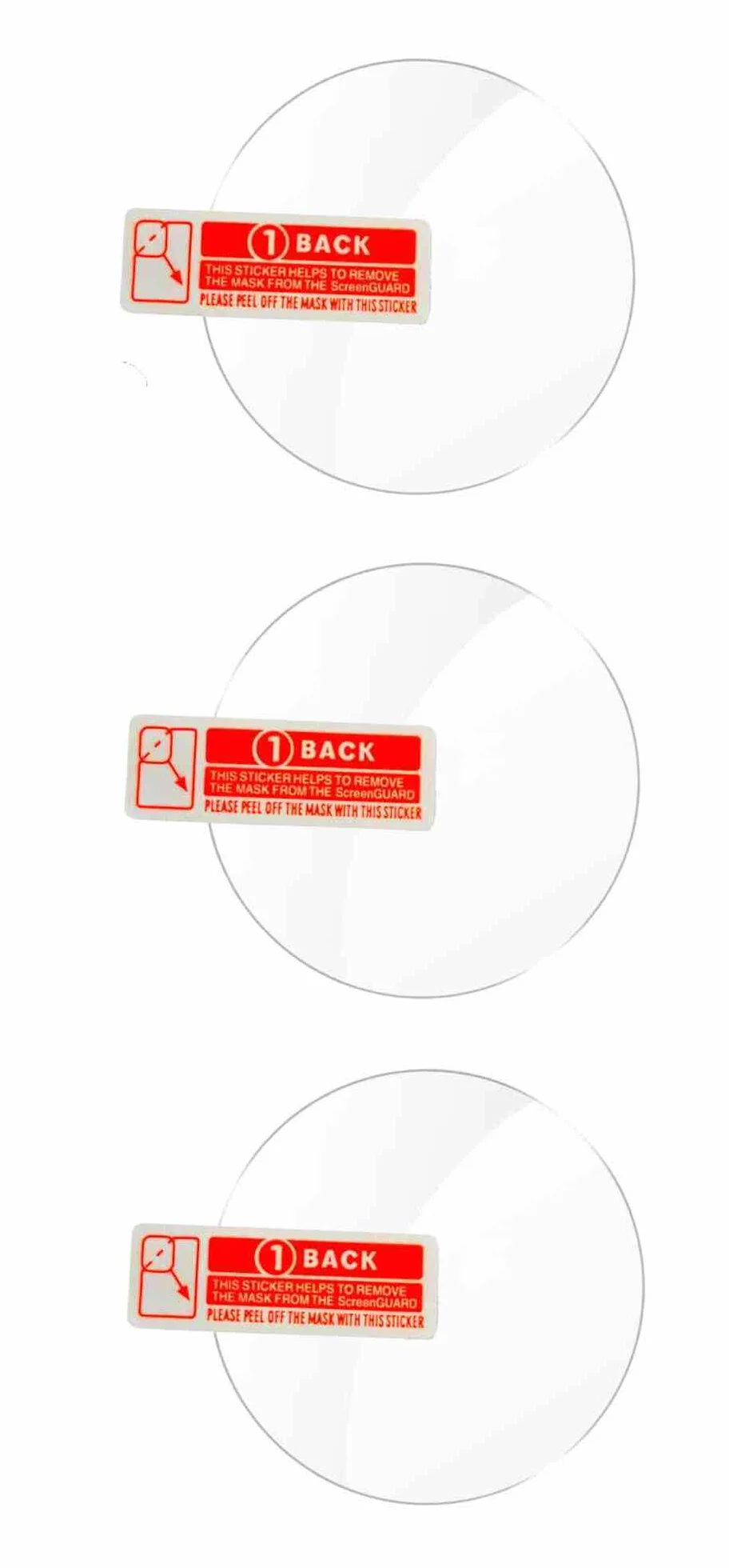 3x Szkło hartowane 9H do Amazfit T-Rex 3 Pro 44mm