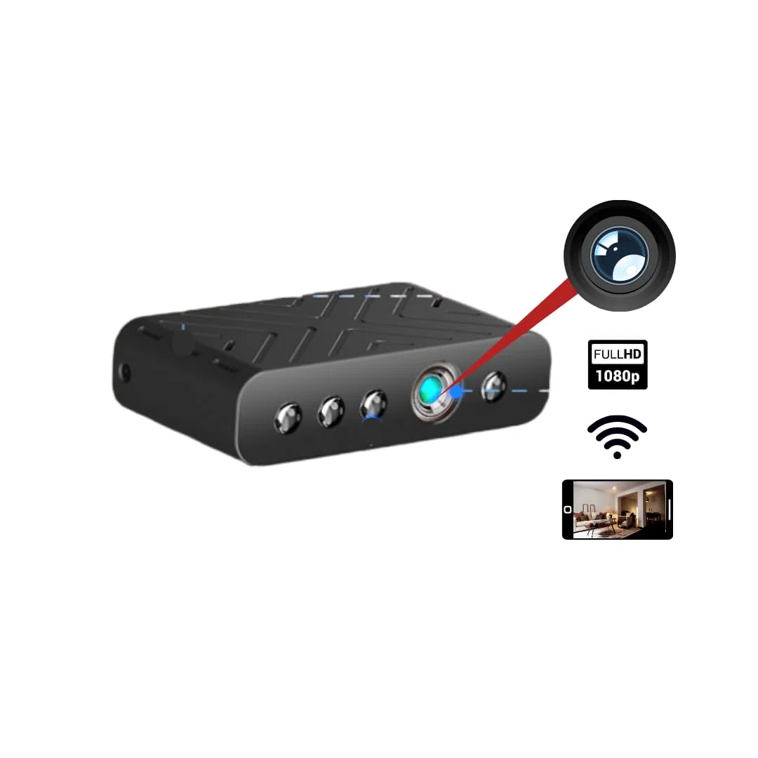 Générique Mini kamera szpiegowska Full HD WiFi Compact USB