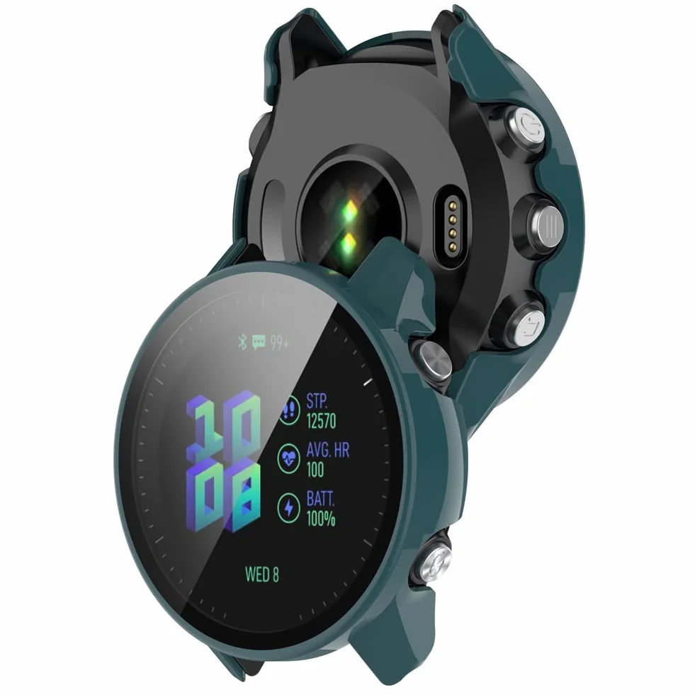 Etui kompatybilne z zegarkiem Garmin Forerunner 955, osłona ekranu, miękkie tworzywo TPU, odporne na zarysowania, pełna osłona do zegarka Forerunner 955, akcesoria do smartwatcha, Jeden