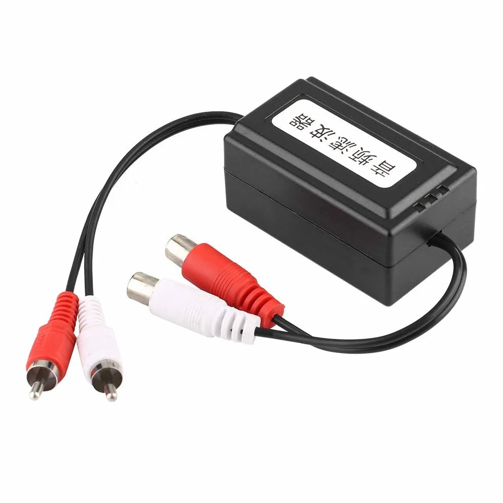 Filtr Szumów Radia Audio Tłumik Stereo, Filtr Szumów Samochodowego Wzmacniacz Samochodowy