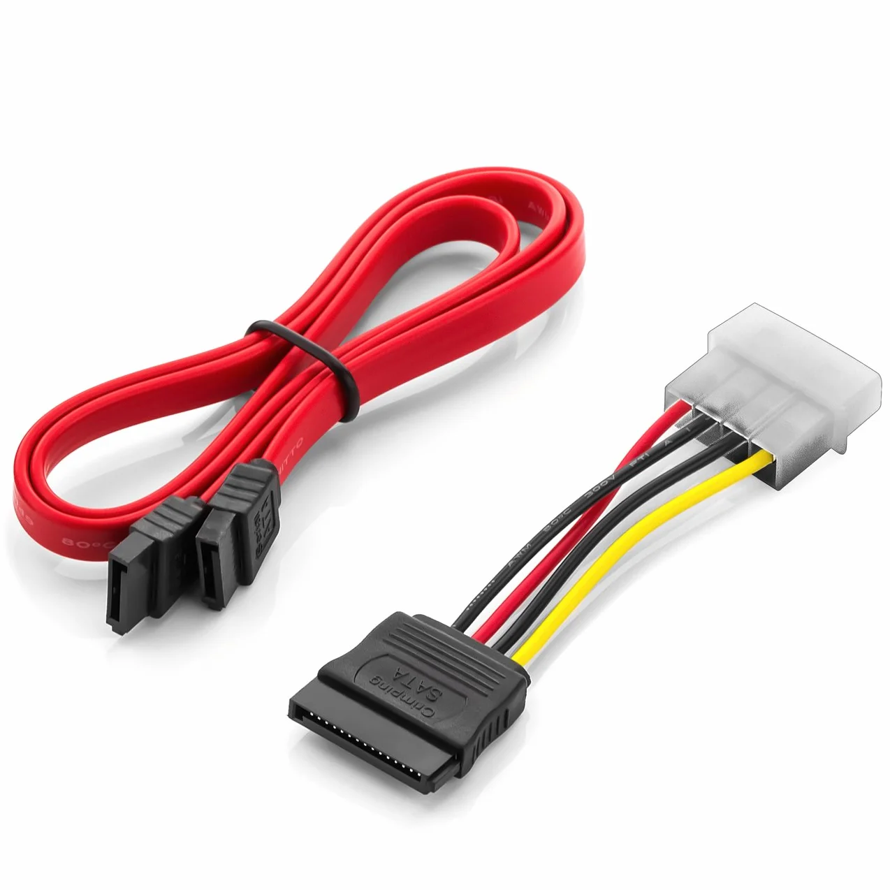 deleyCON Rama Montażowa do Dysków Twardych 2,5" Adapter Dysków SSD do 3,5" Zdejmowana Rama Rama Montażowa Szyny Montażowe ze Śrubami Kabel SATA Zasilacz i Śrubokręt