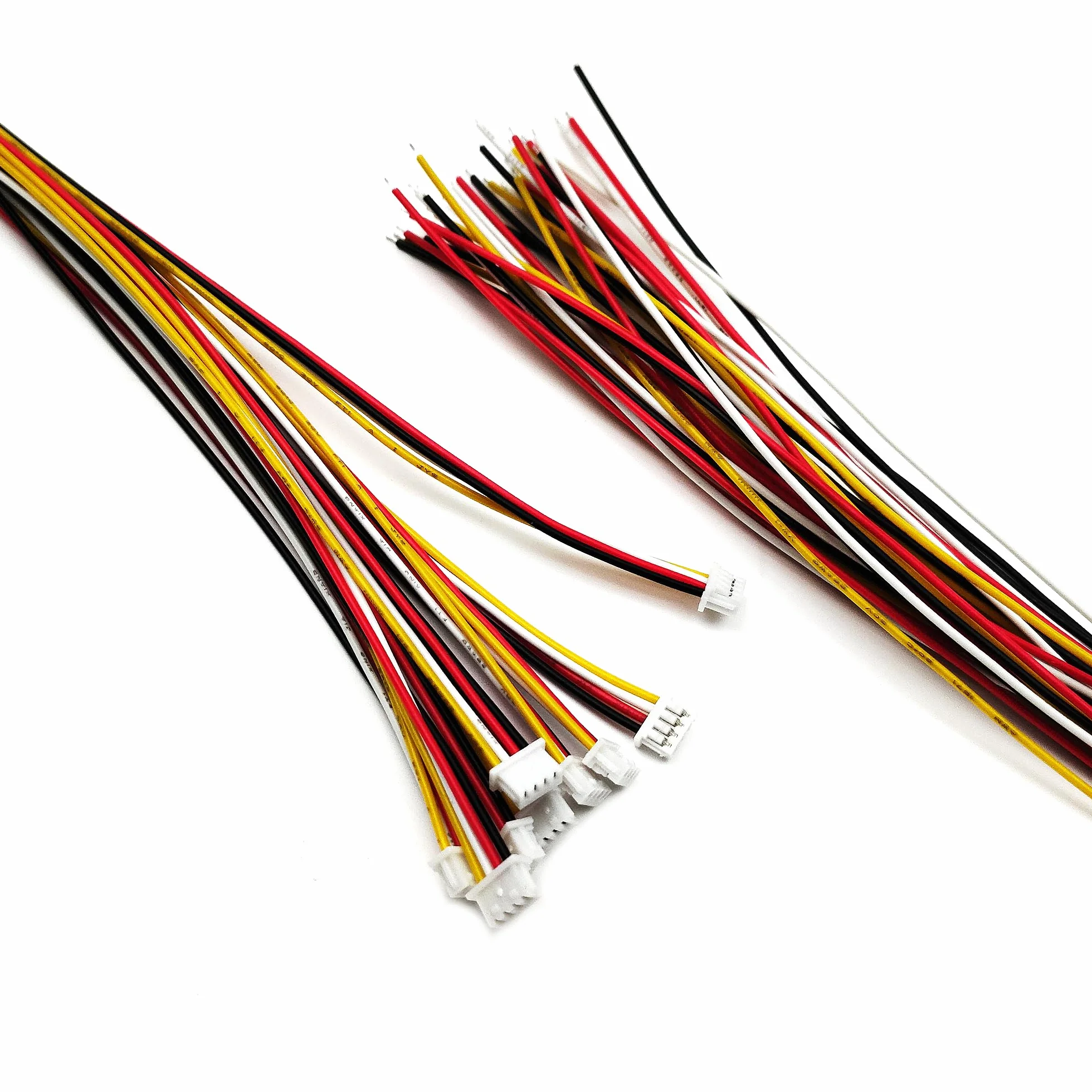 10 zestawów Mini Micro JST 1,25 mm 4-biegunowa wtyczka z UL1571-26AWG 20 cm kabel przewód i gniazdo JST 1.25 zestaw złączy wtykowych