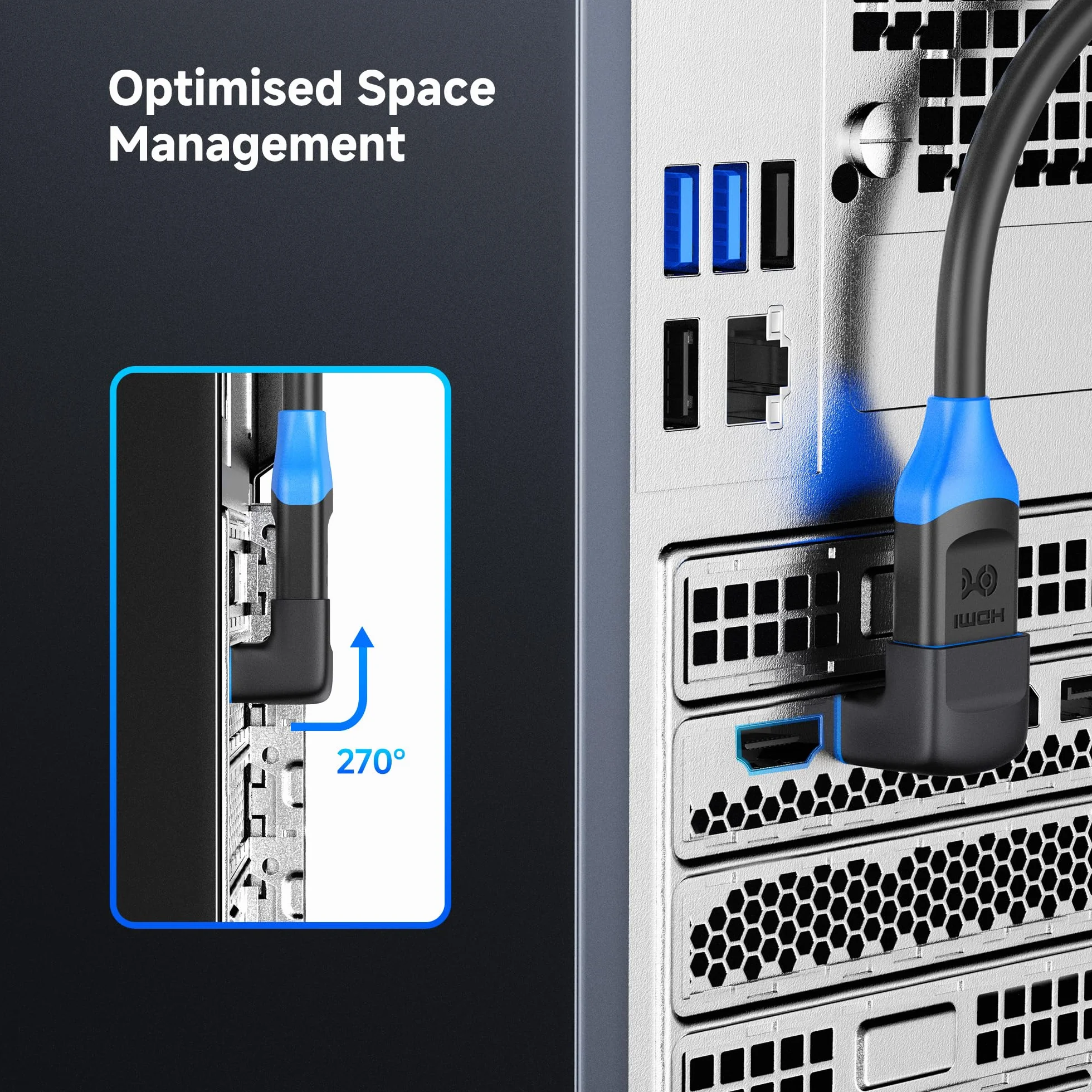 Cable Matters 113108-BLKx2 hdmi adapters