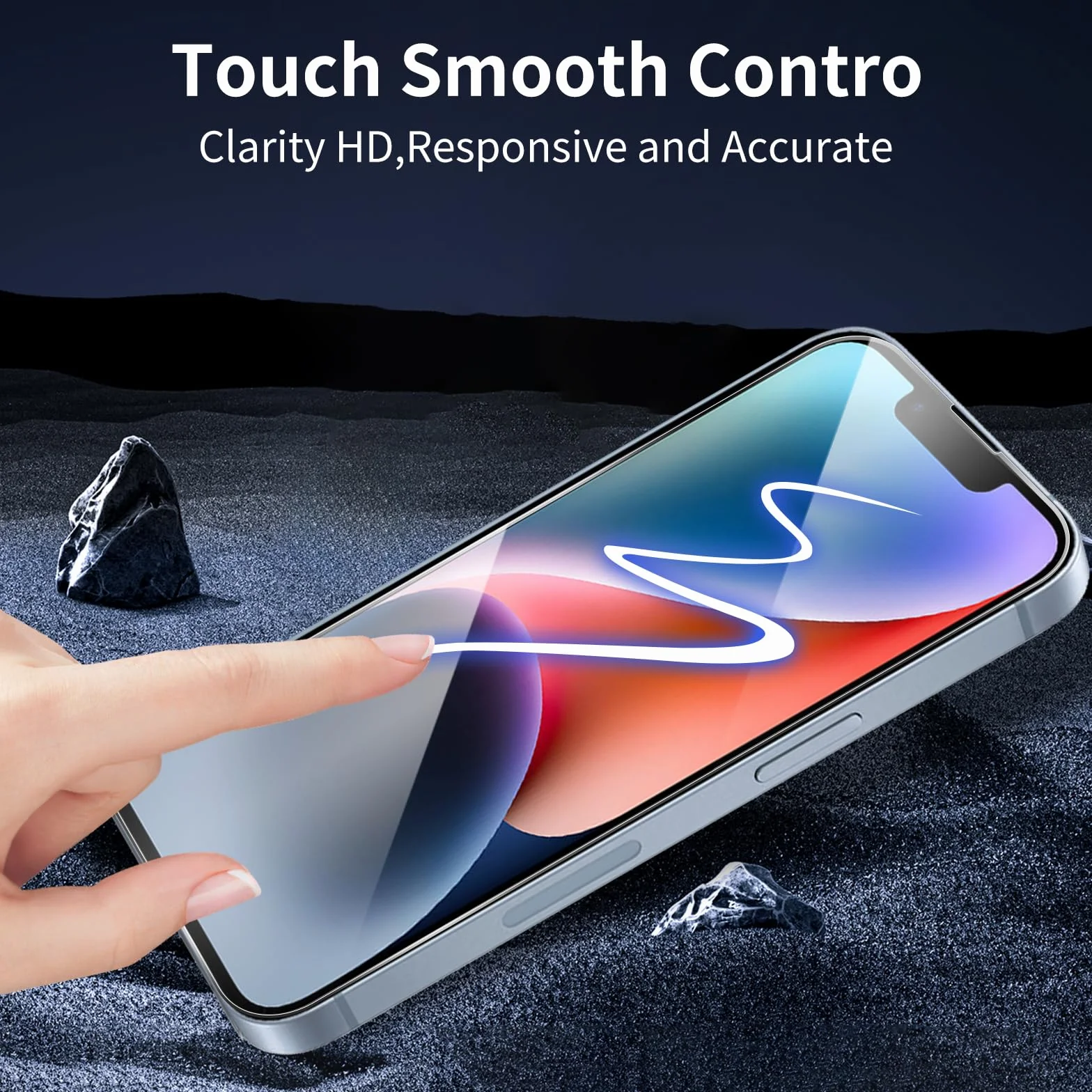 do iPhone 14 z 3 sztukami szkła pancernego i 3 elementami ochrony aparatu, przezroczyste HD, odporne na zarysowania, kompatybilne z etui, twardość 9H, bez pęcherzyków powietrza
