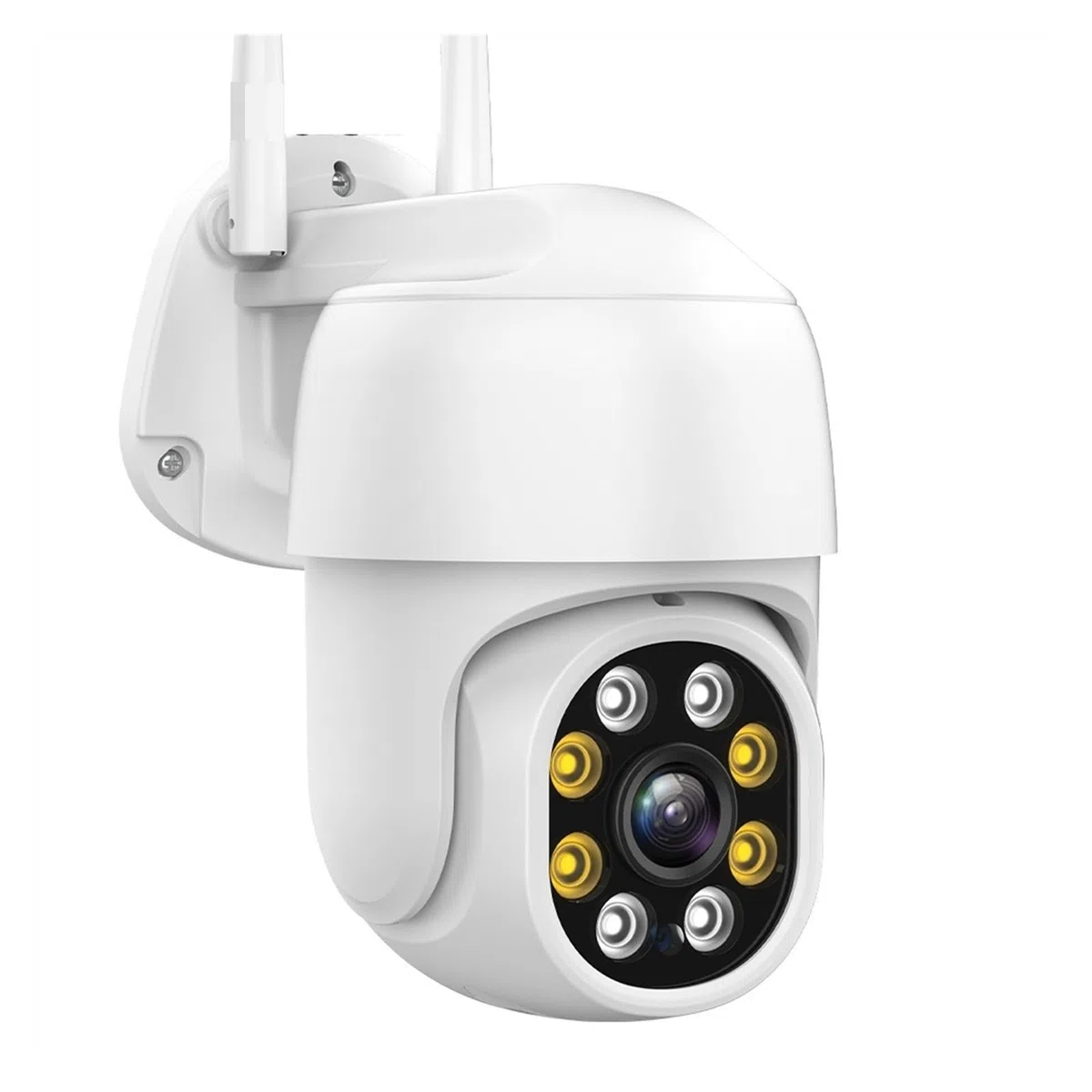 Kamery Monitoringu, Bezprzewodowa kamera PTZ 8MP 4K HD 5MP kolorowa noktowizor kamera IP zewnętrzna H.265 1080P Ai automatyczne śledzenie nadzór CCTV(8MP With 32G SD)