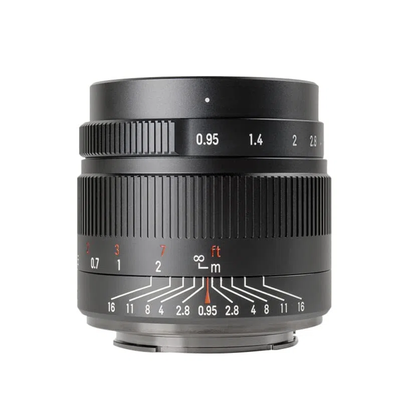 7artisans Obiektyw aparatu APS-C MF 35 mm F0.95 do M4/3 Mount do kamer bezlusterkowych M2 Pen-F GH4 GH5 i wielu innych.