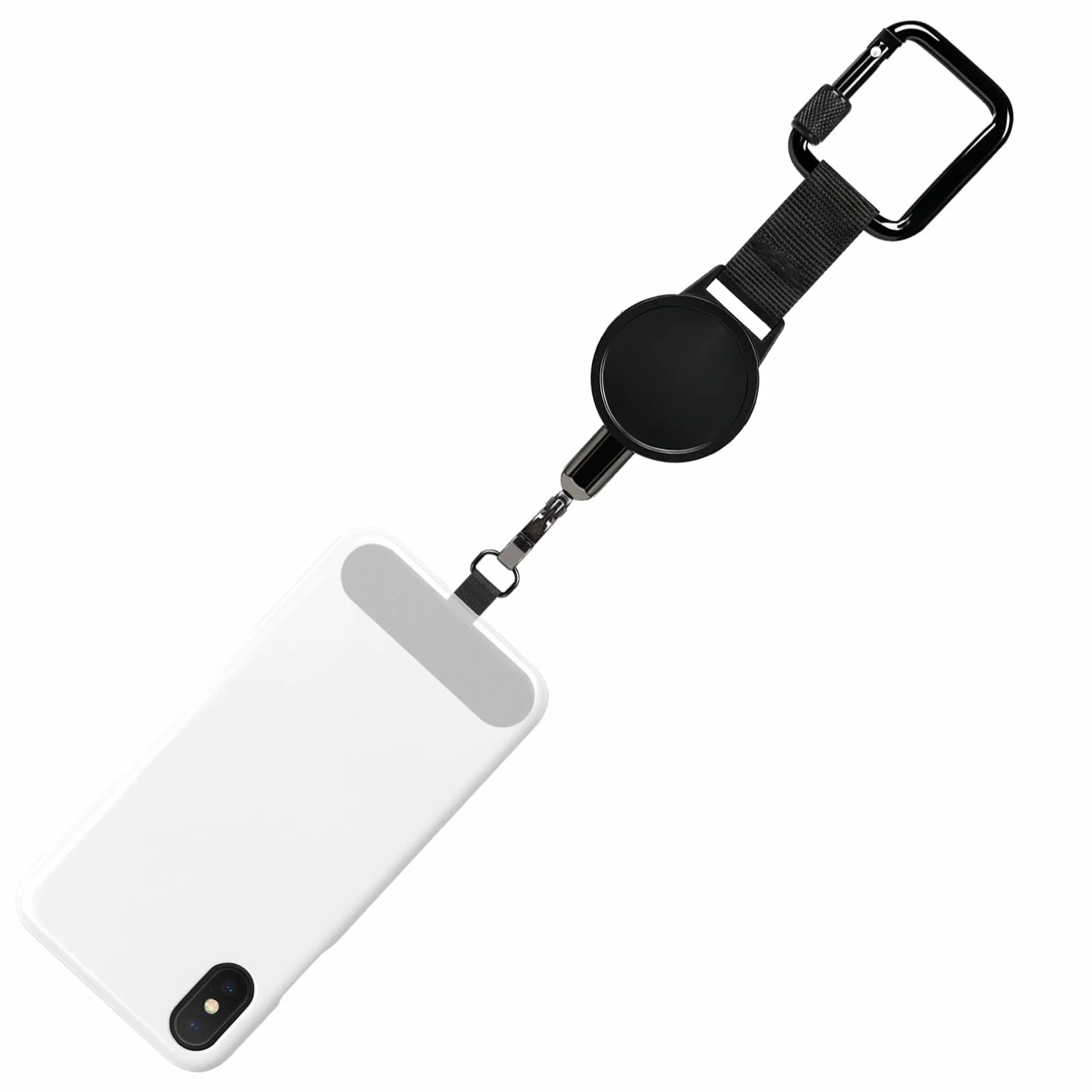 Ochrona przed kradzieżą telefonu komórkowego, zabezpieczenie telefonu komórkowego, wysuwane, zwijany breloczek do kluczy, pasek na telefon, pasek na telefon komórkowy, na nadgarstek, do