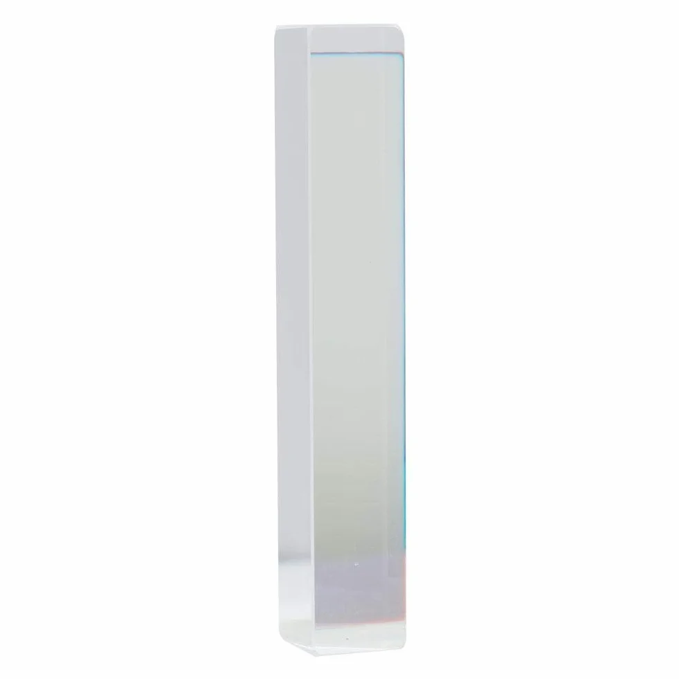 Optisches Glasprisma, K9 Optisches Glas-Dreiecksprisma Für Physikunterricht Und Labor, Rechtwinkliges Prisma (15 * 15 * 87)