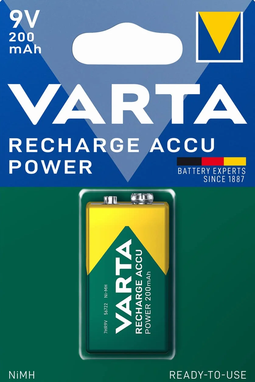 Varta 9V 200mAh Battery