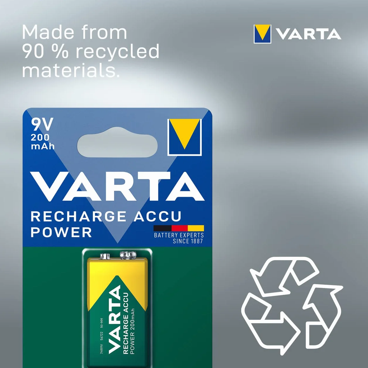 Varta 9V 200mAh Battery