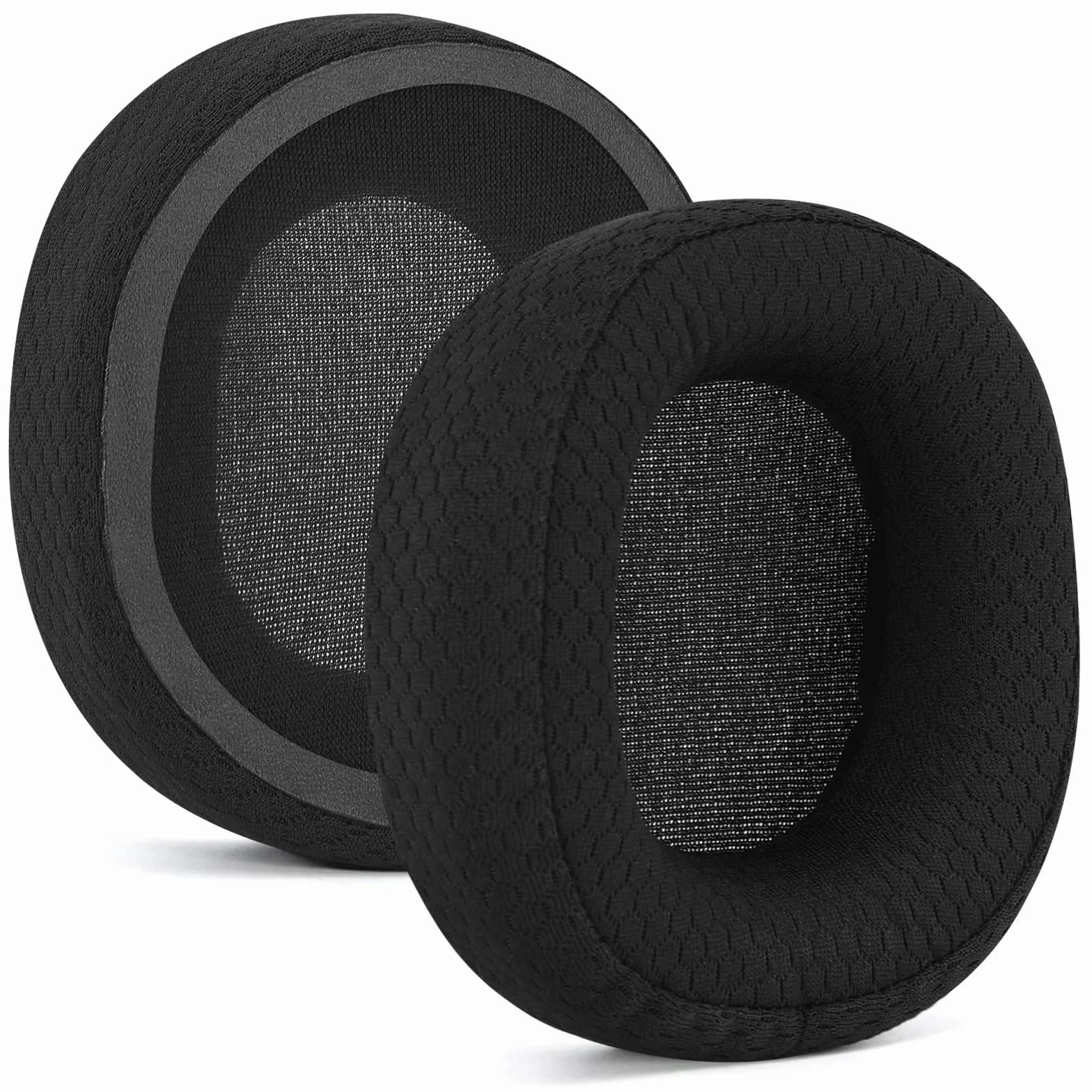Yizhet Wymienne nauszniki kompatybilne z SteelSeries Arctis 3 5 7 9X Pro, czarny