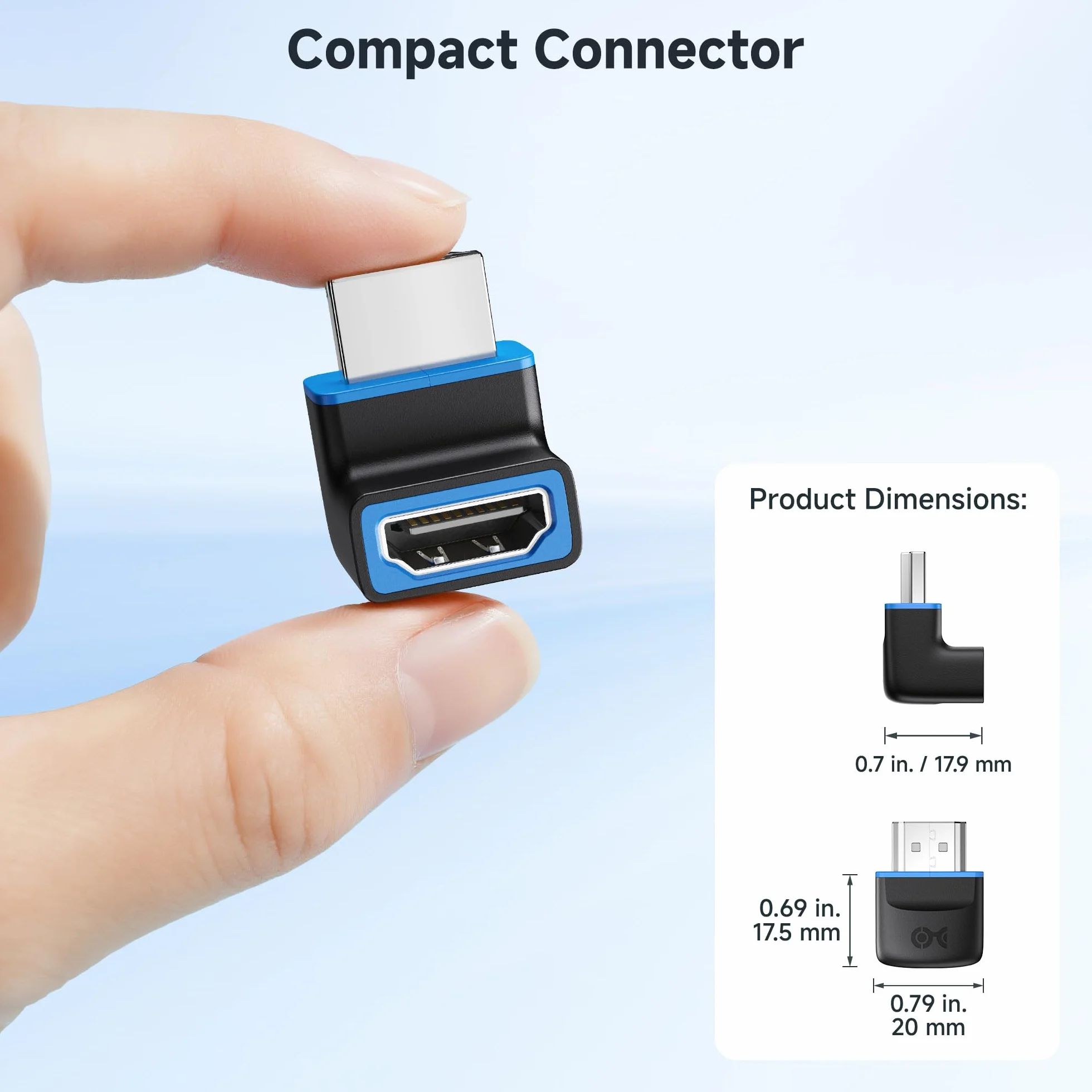 Cable Matters 113108-BLKx2 hdmi adapters