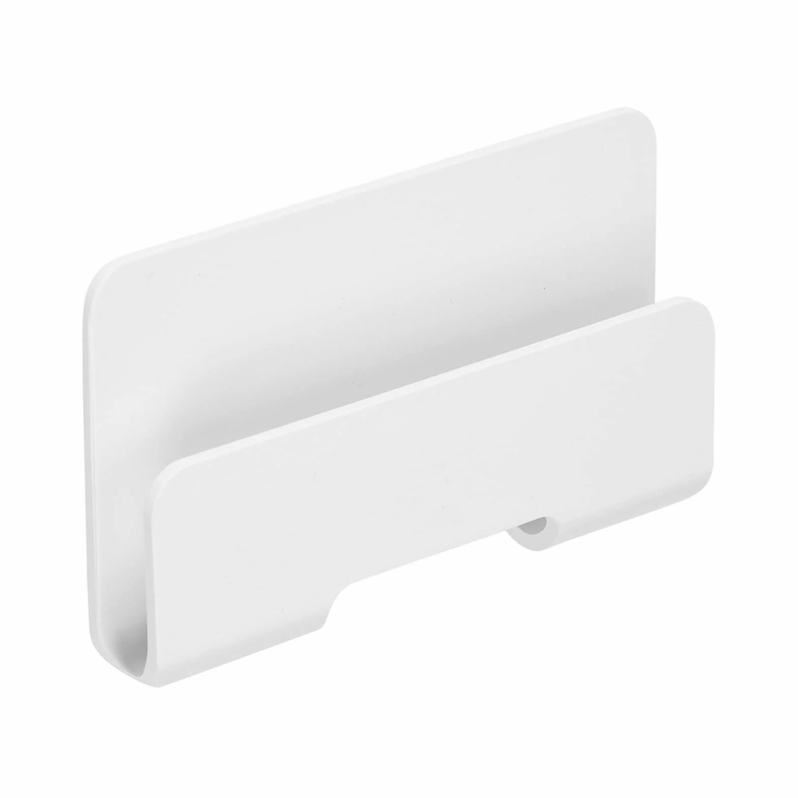 Ausla Uniwersalny uchwyt ścienny, uchwyt do ładowania telefonu komórkowego uchwyt ścienny kompatybilny ze smartfonem lub tabletem, 12 x 8 cm