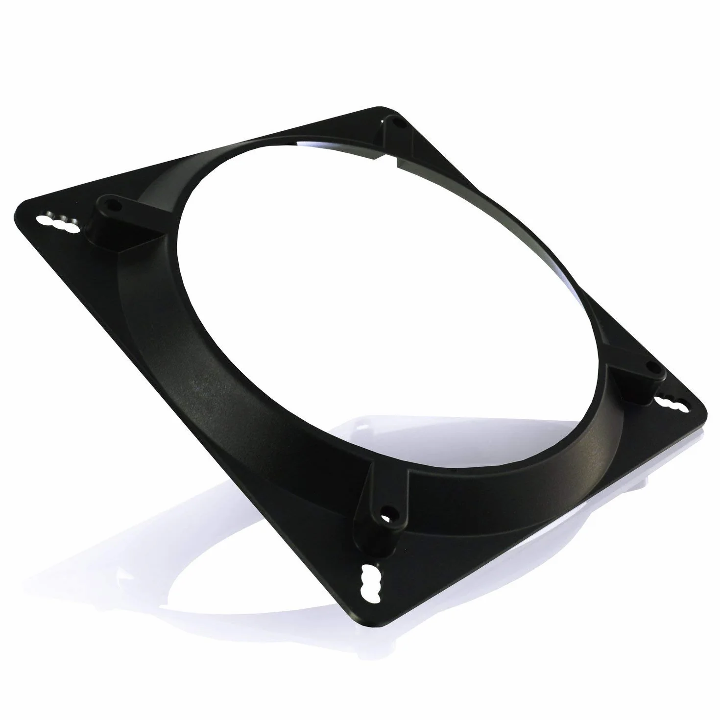 AABCOOLING Adapter wentylatorów komputerowych 120 na 140 mm - pozwala zamontować większy lub mniejszy wentylator PC niż przewidują otwory montażowe